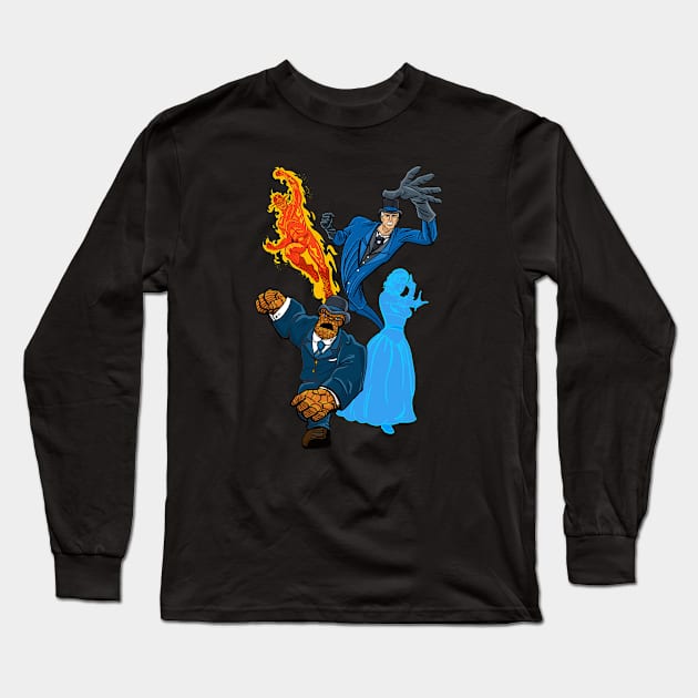 Old West Fantastic Four Long Sleeve T-Shirt by blakely737